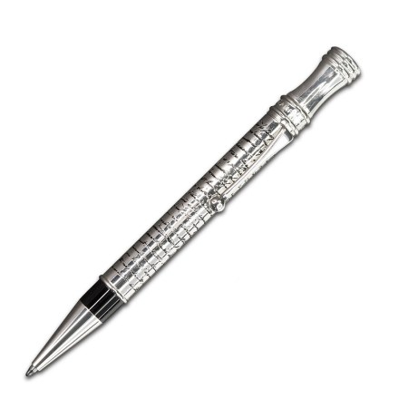 Filigree Ballpoint - Silver Scritta