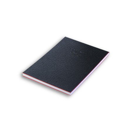 Notes 11x16 cm Saffiano (white internal paper) - Black