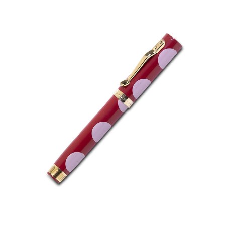 Les Pois Fountain Pen - Cherry Red