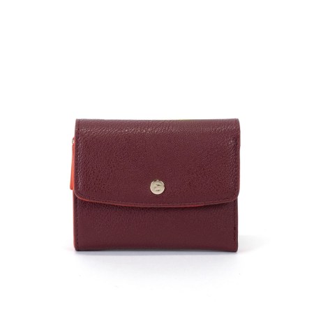 Audrey Small Wallet - Plum