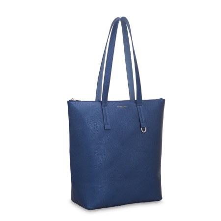 Cameron Document Bag 13" - Metallic Blue - Dark Denim