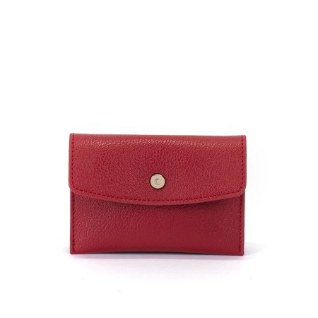 Jodie Card Holder - Cherry Red