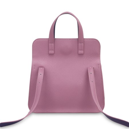 Greta Handbag - Antique Pink-Violet