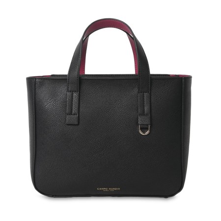 Karina Handbag - Black-Fuchsia