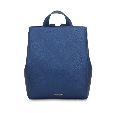 Mila Backpack - Metallic Blue - Dark Denim