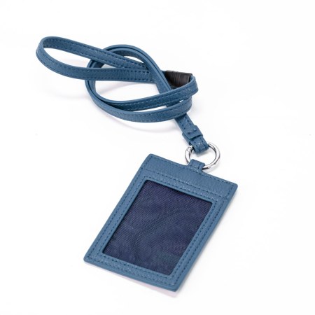 Zurich Badge Holder - Lapis blue