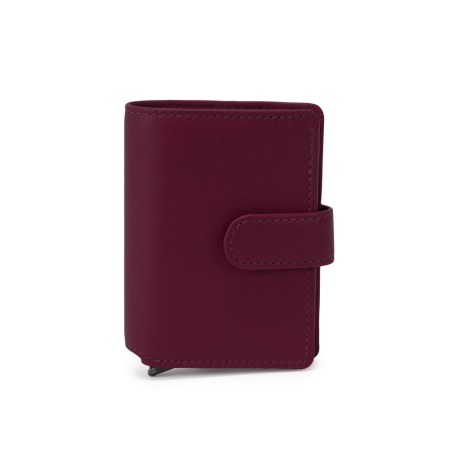 Axel Card Holder - Plum-Flame Scarlet