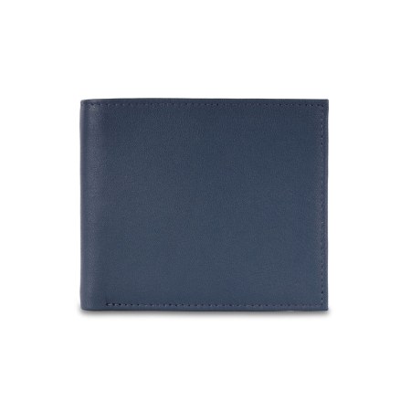 Vincent Wallet - Navy Blue-Brown