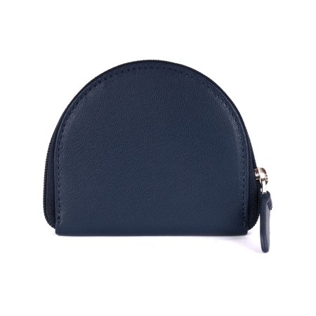 Andy Coin Holder - Navy Blue-Brown