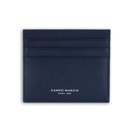 Pablo Card Holder - Navy Blue-Brown