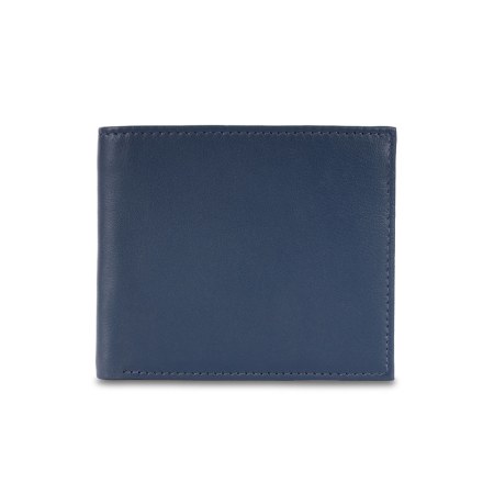 Giorgio Wallet - Navy Blue-Brown