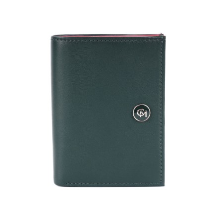 Faith Wallet - Pine-Antique Pink