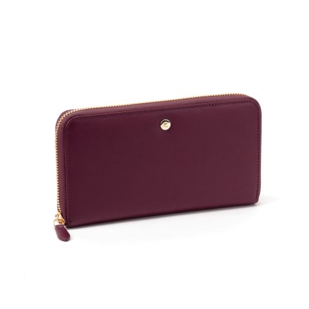 Martha Zip Around Wallet - Burgundy