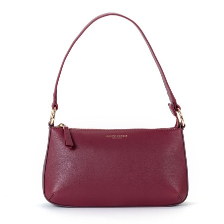 Paula Shoulder Bag - Burgundy-Plum