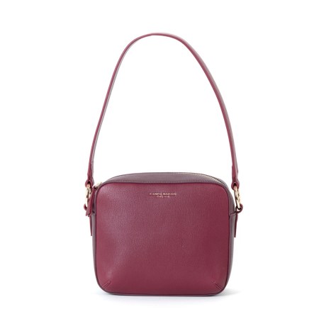 Christiane Shoulder Bag - Burgundy-Plum