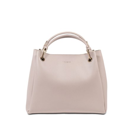 Handbag With Inner Bag - Cream