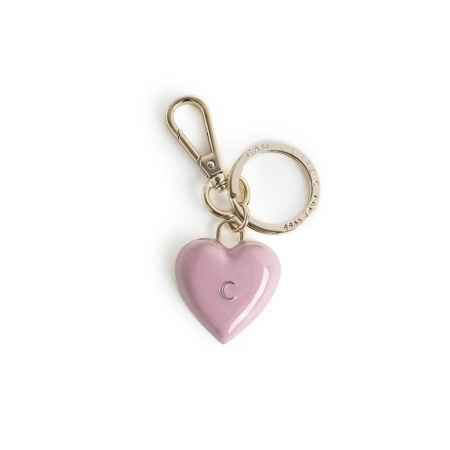 Keyring Heart - Mauve