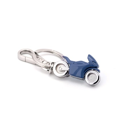 Keyring Motorcycle - Space Blue