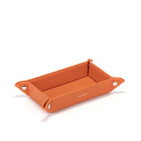 Heraclitus Tray With Buttons - Mandarin