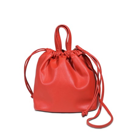 Jeanne Bucket Bag - Flame Scarlet