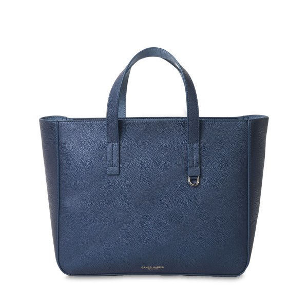 Ashley Handbag Metallic Blue Dark Denim